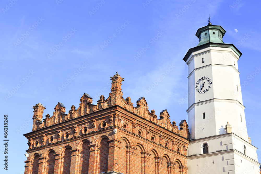 Town Hall in Sandomierz, Poland