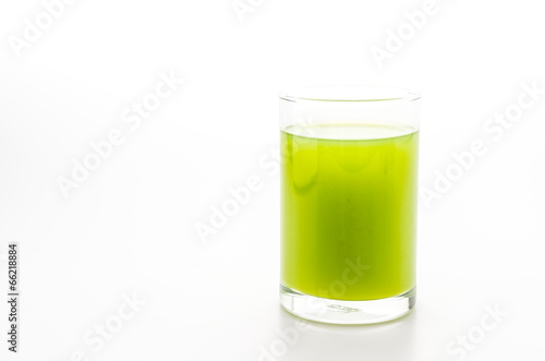 Kiwi juice glass