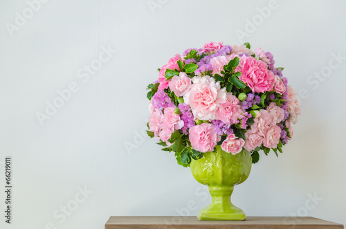 Bouquet in vase