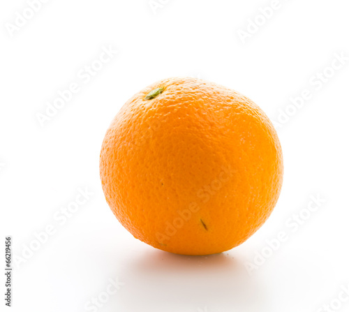 Orange isolated on white
