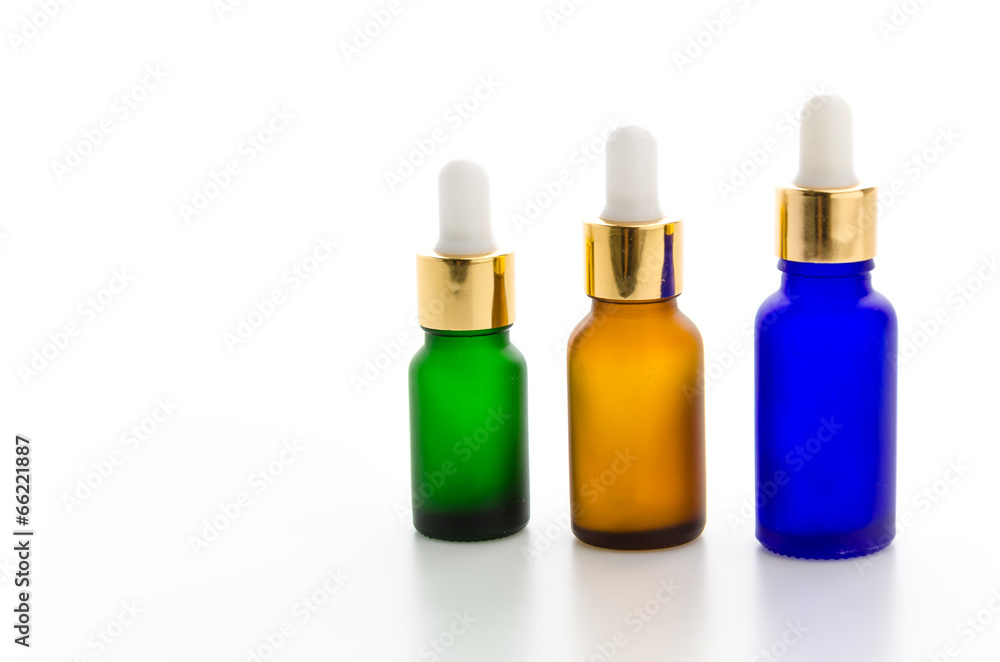 Cosmetics bottles