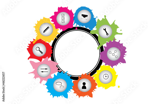ikona,znak,symbol,biuro