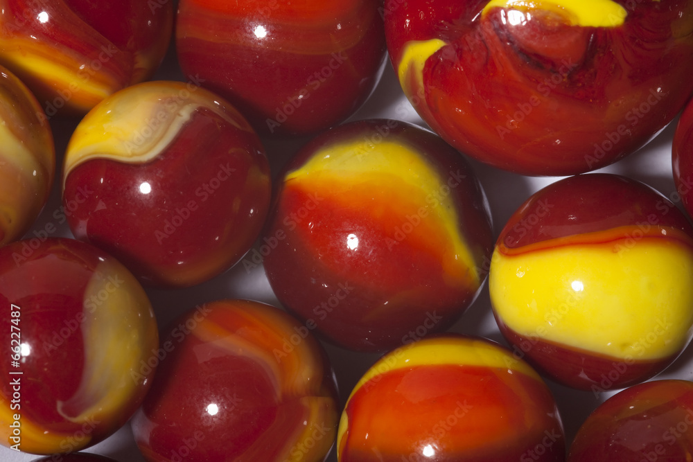 Red Yellow Swirl Marbles Red Yellow Swirl Marbles