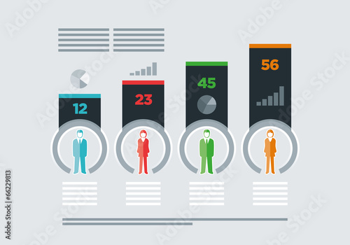 Busines People Infographics