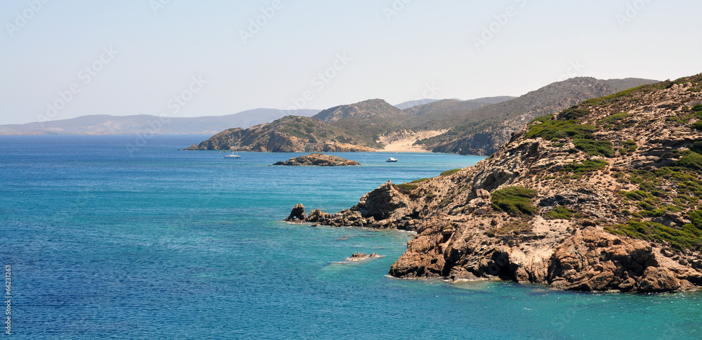 Fototapeta premium coast of the island of Crete, Greece, Europe