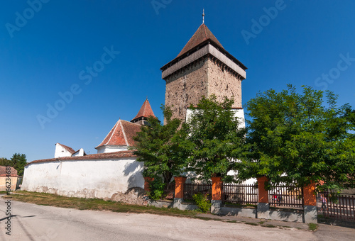 Homorod Church, Transylvania, Romania photo