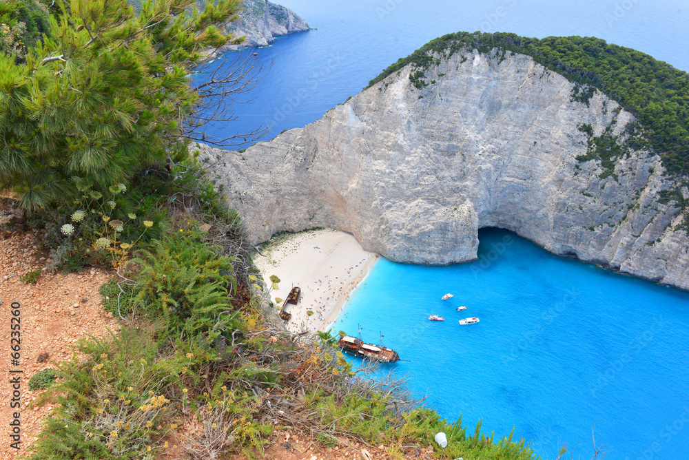 Navagio beech Navagio beech