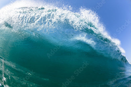 Ocean Sea Wave Swim Crashing Blue Water