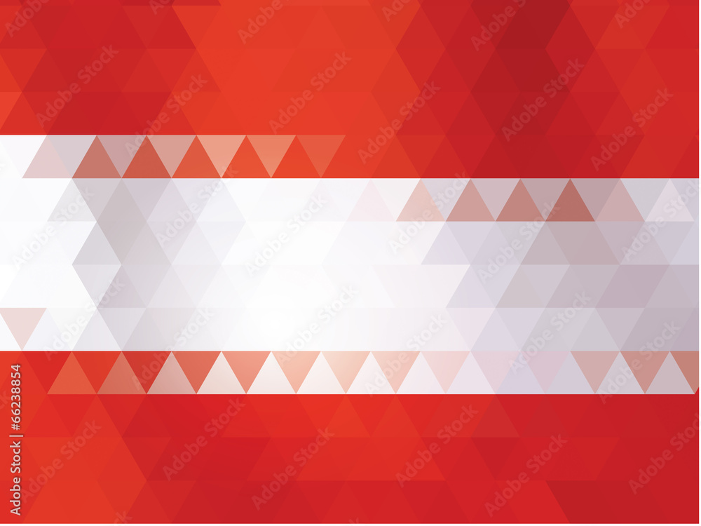 Obraz premium Austria flag of vector