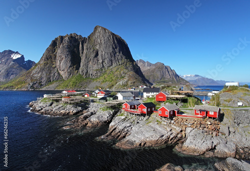 Norway village Reine #66246235