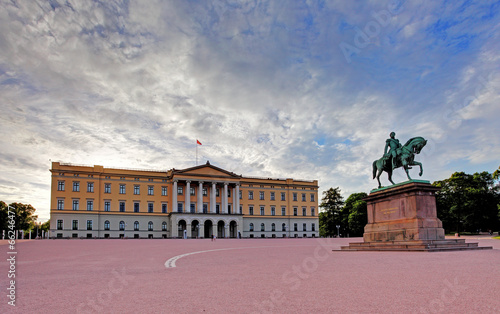 Royal Palace (Slottet) in Oslo,  Norway
