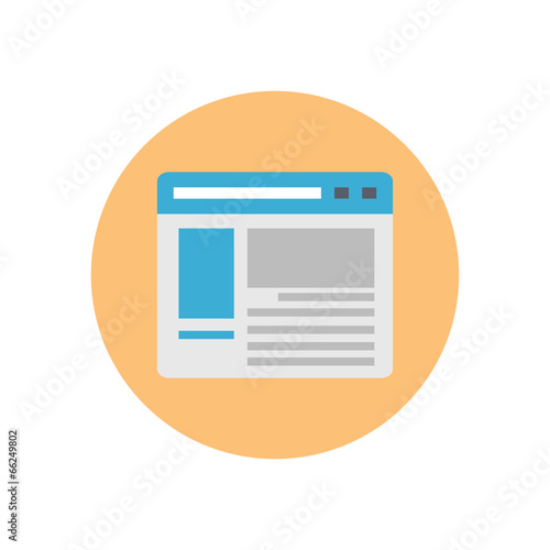 Browser - Vector icon