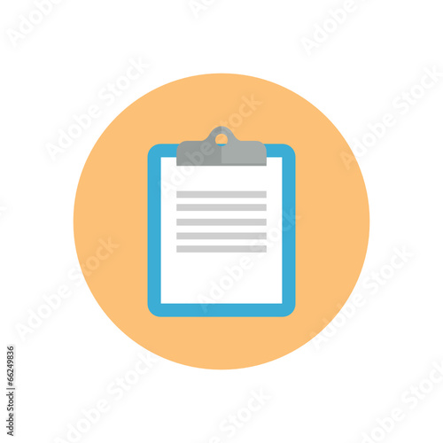 Clipboard - Vector icon