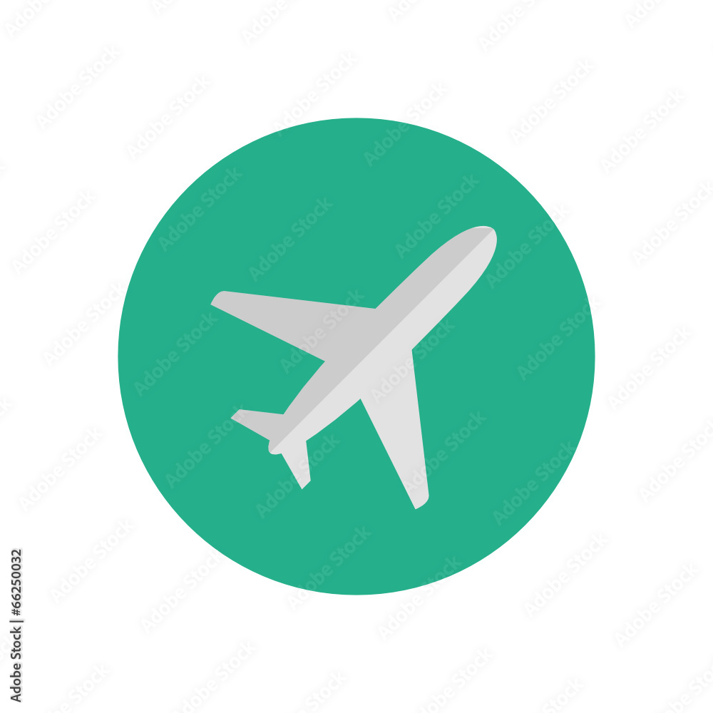 Plane - Vector icon
