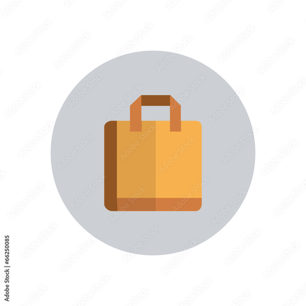 Shopping bag - Vector icon