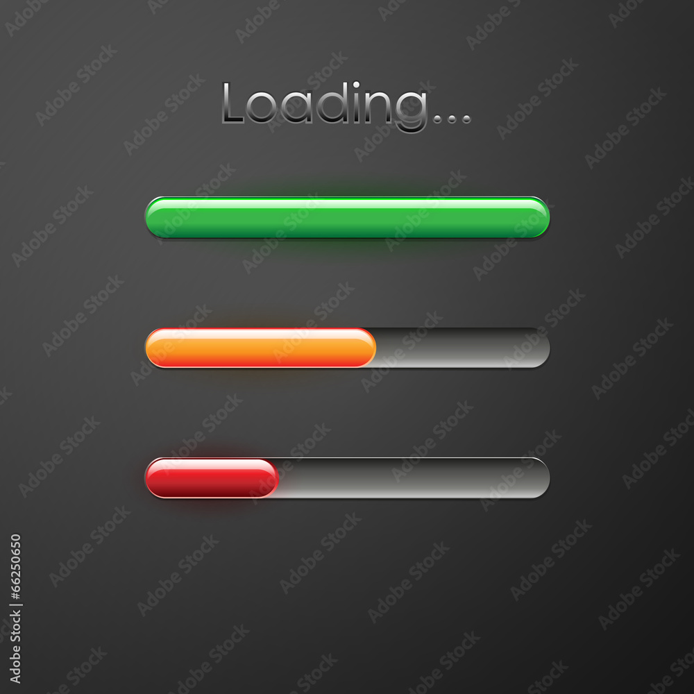 Obraz premium loading bar