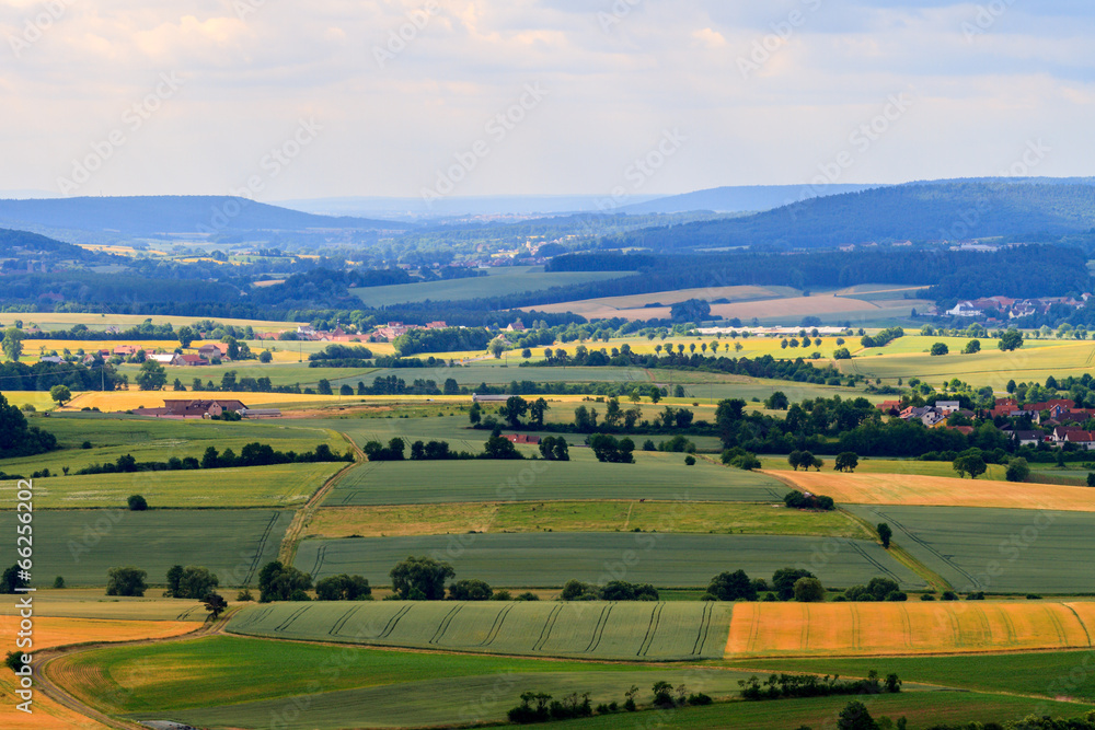 Fototapeta premium Franconian Summer Landscape