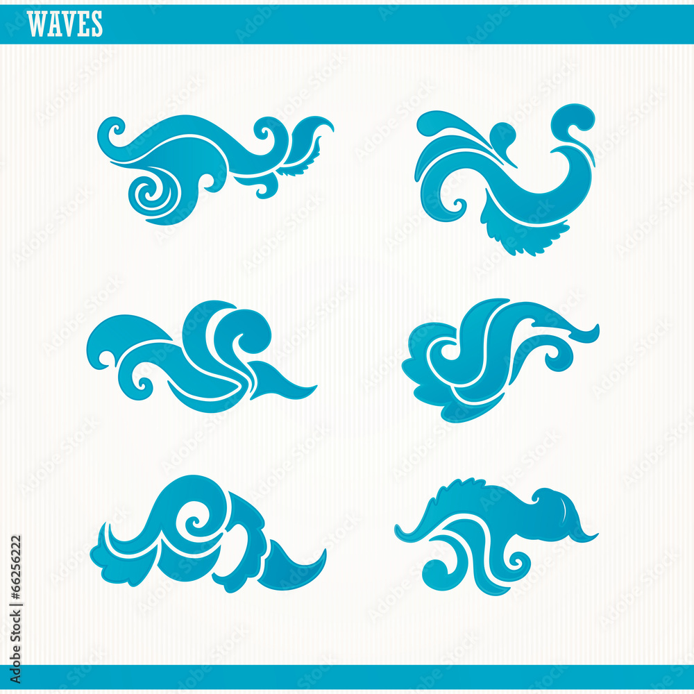 set of waves set of waves