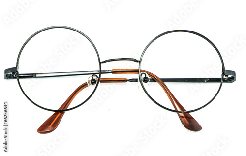 optical vintage glasses isolated