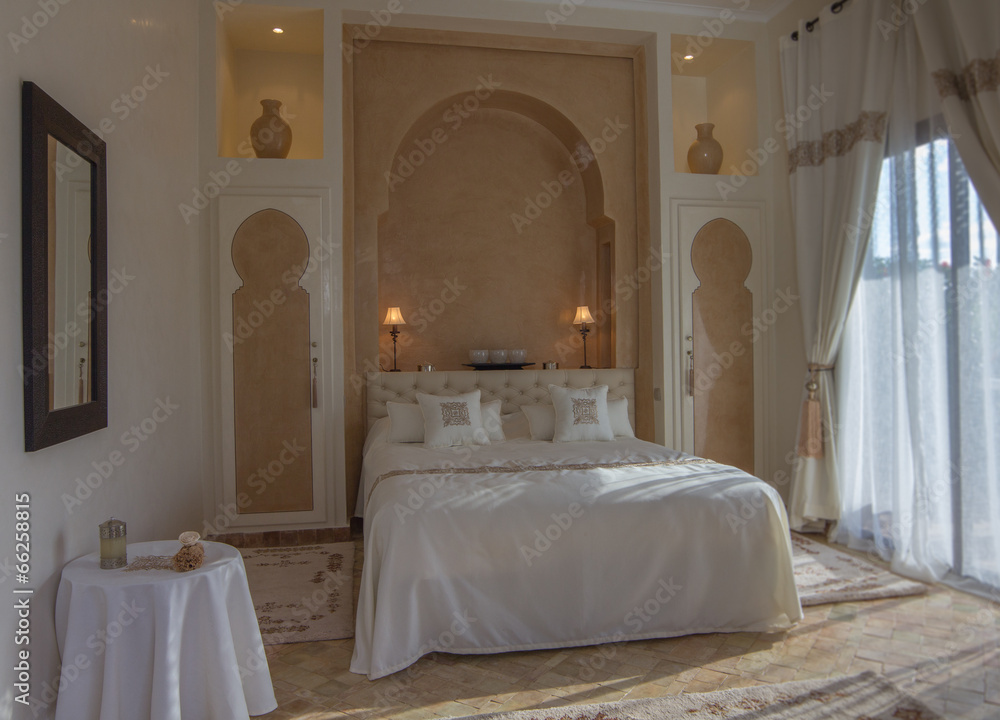 chambre marocaine Stock Photo | Adobe Stock