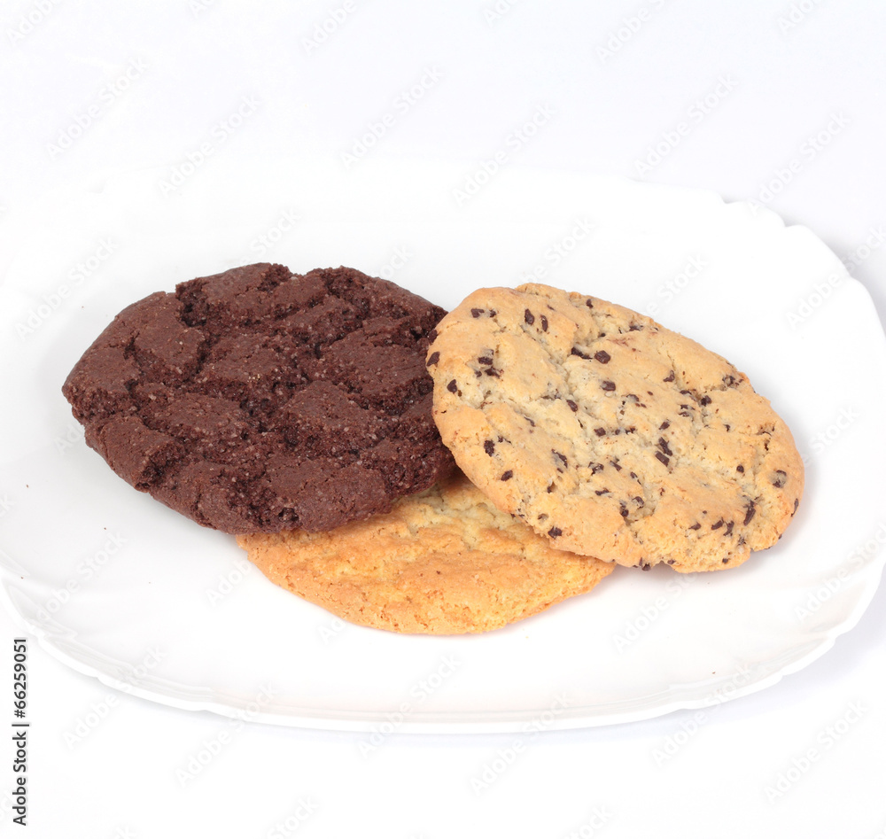 Three tasty cookies Three tasty cookies
