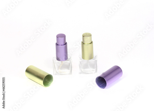 Three perfume bottles