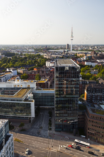 Wallpaper Mural Heinrich Hertz TV Tower in Hamburg, Germany Torontodigital.ca