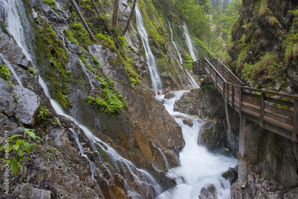 Obraz premium Wimbachklamm