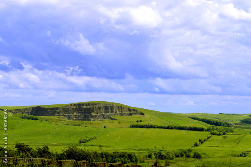 Fototapeta premium Edale in Derbyshire, England UK