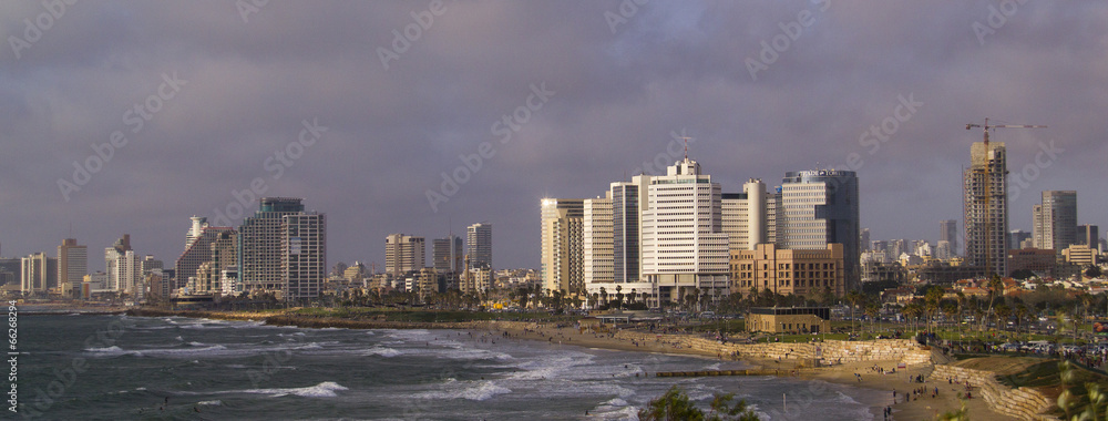 Panoramic View of Tel Aviv