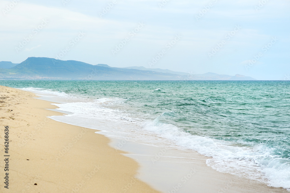 Beautiful seascape on Sardinia