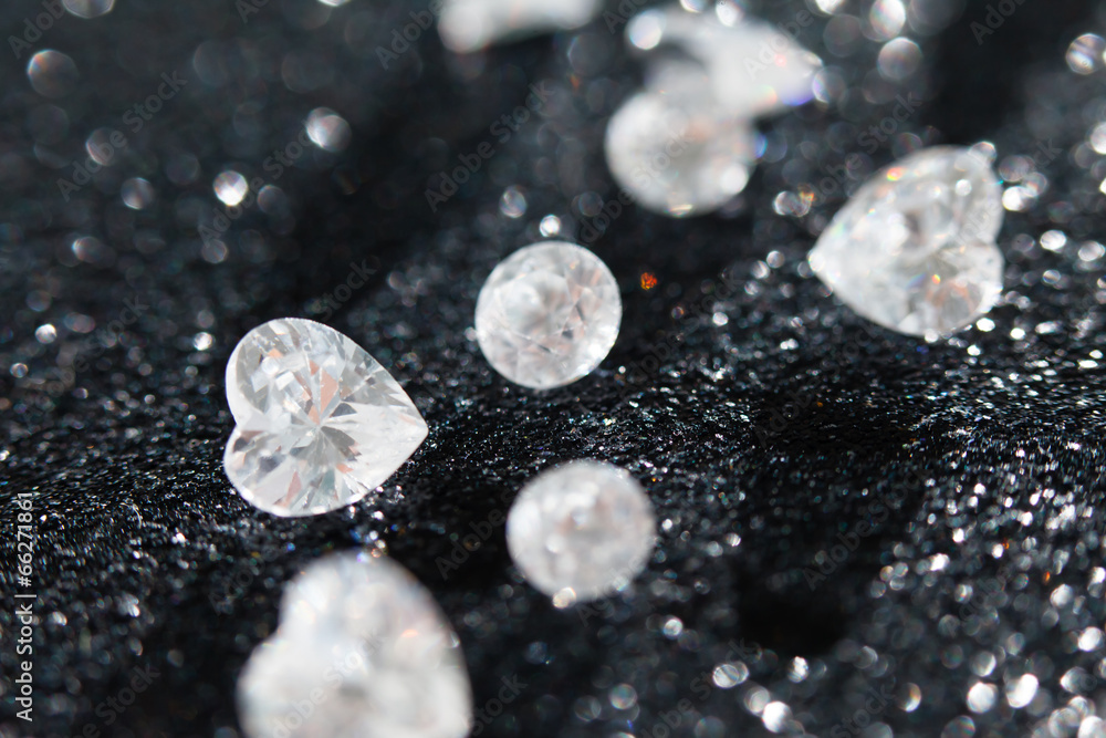 diamonds on black background diamonds on black background