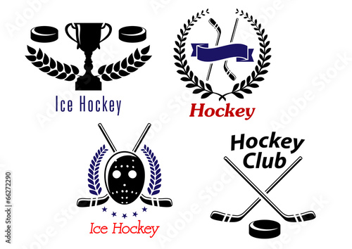 Ice hockey symbols and emblems
