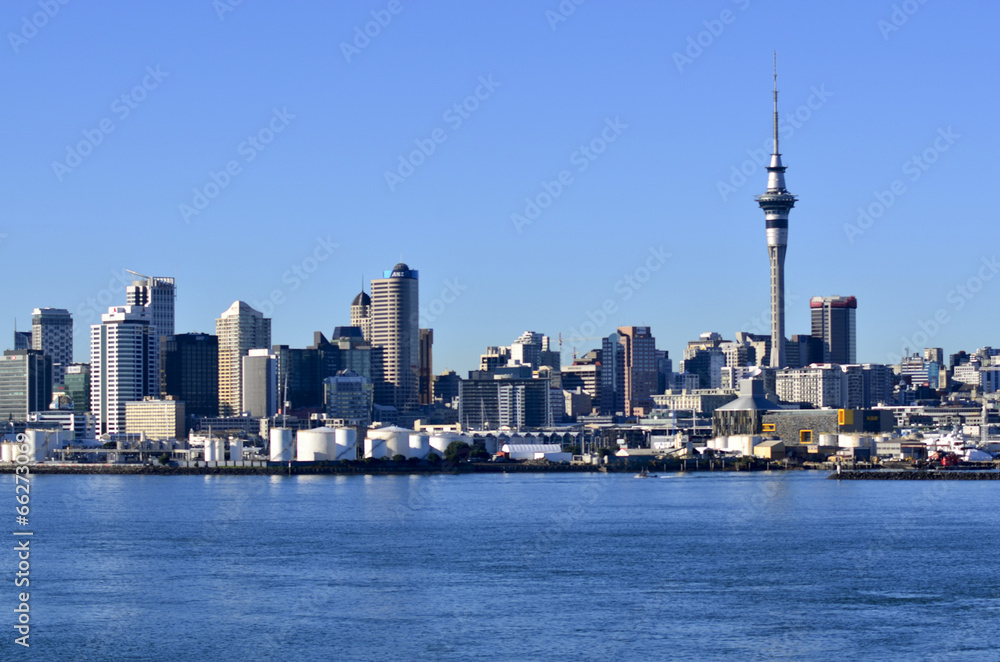 Auckland downtown skyline - New Zealand
