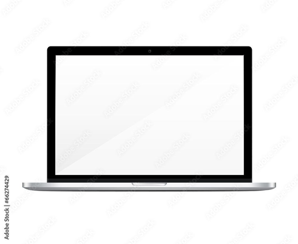Vector Realistic Laptop Vector Realistic Laptop