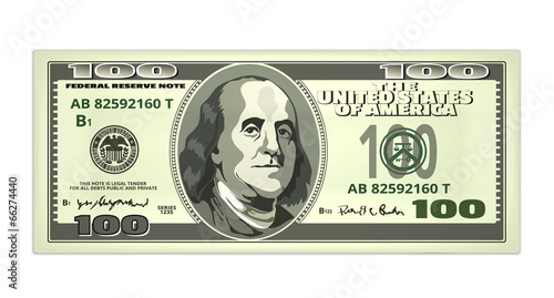 Vector Realistic Dollar