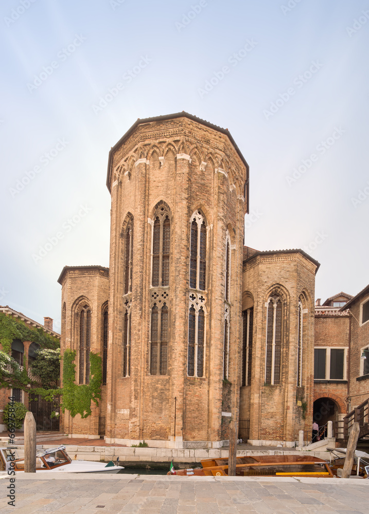 The San Gregorio church in Venice, Italy