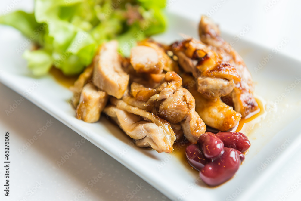 Chicken teriyaki Chicken teriyaki