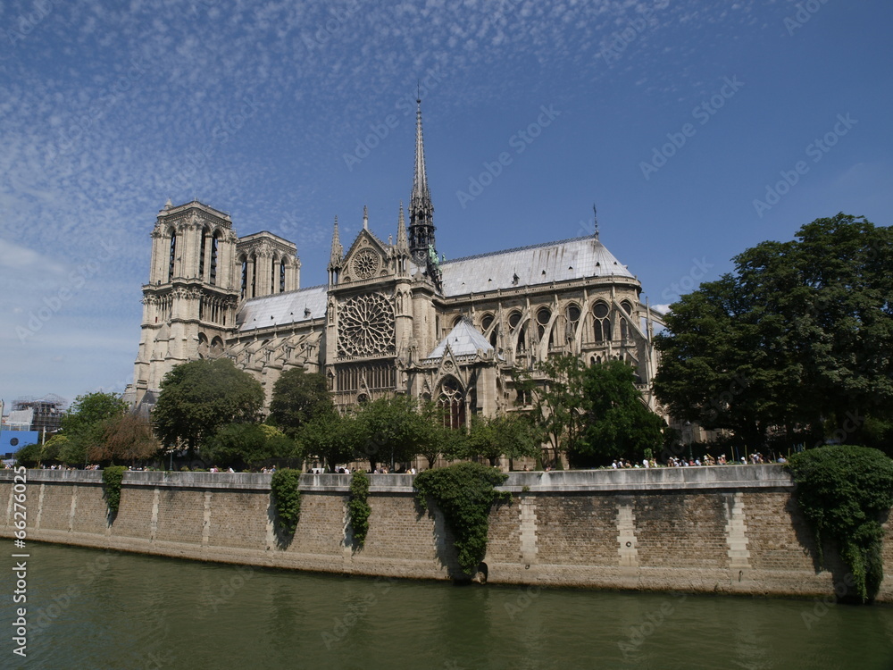Fototapeta premium Catedral de Notre Dame en París