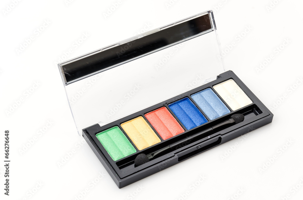 Isolated eye shadow makeup Isolated eye shadow makeup