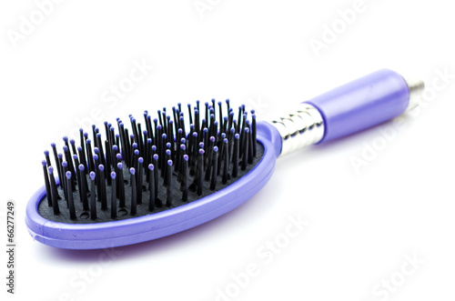 comb isolated white background