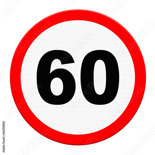 road sign indicating a speed limit