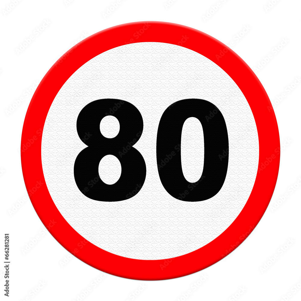 road sign indicating a speed limit road sign indicating a speed limit