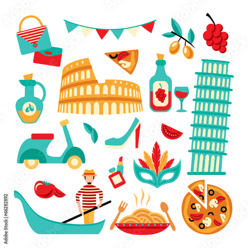 Italy decorative set