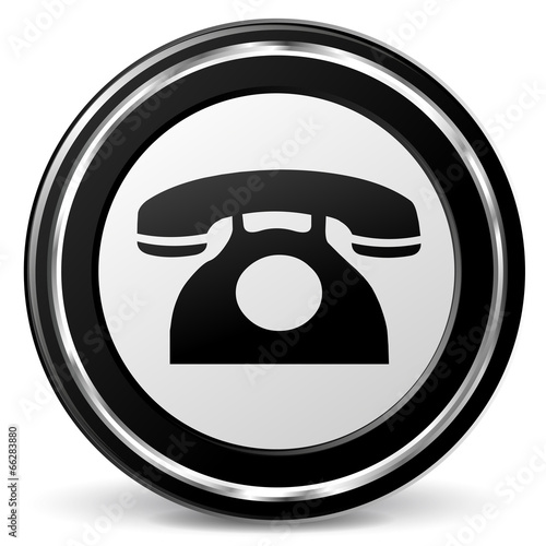 Vector old phone icon