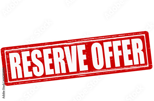 Reserve offer