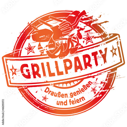 Stempel Grillparty