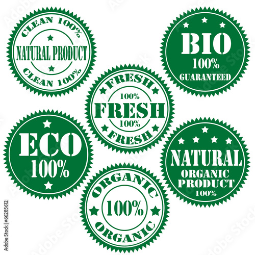 Set of stamps