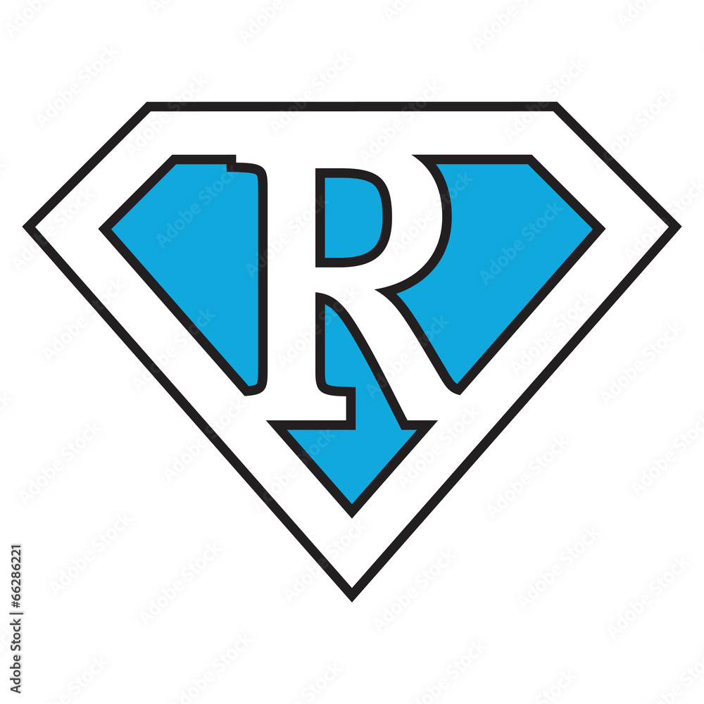 R letter R letter