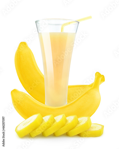 fresh banana cocktail